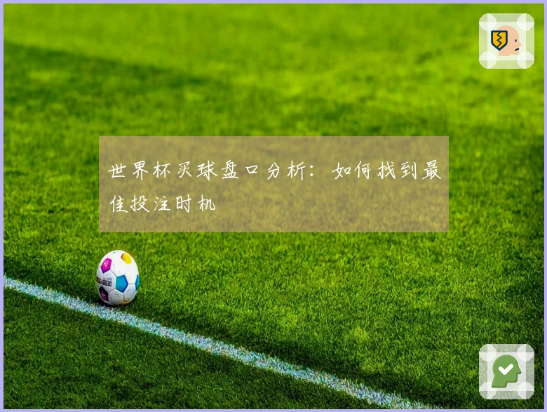 世界杯买球盘口分析：如何找到最佳投注时机